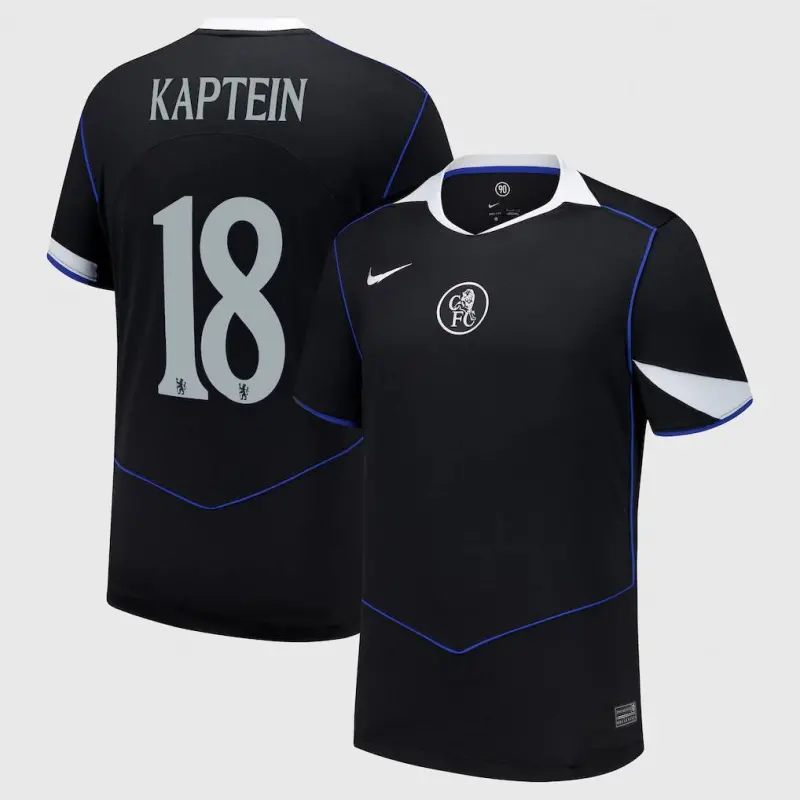 Chelsea chelsea cup nike drittes stadiontrikot 2025-26 mit kaptein 18-aufdruck Trikot - Exklusive Chelsea Fußballbekleidung