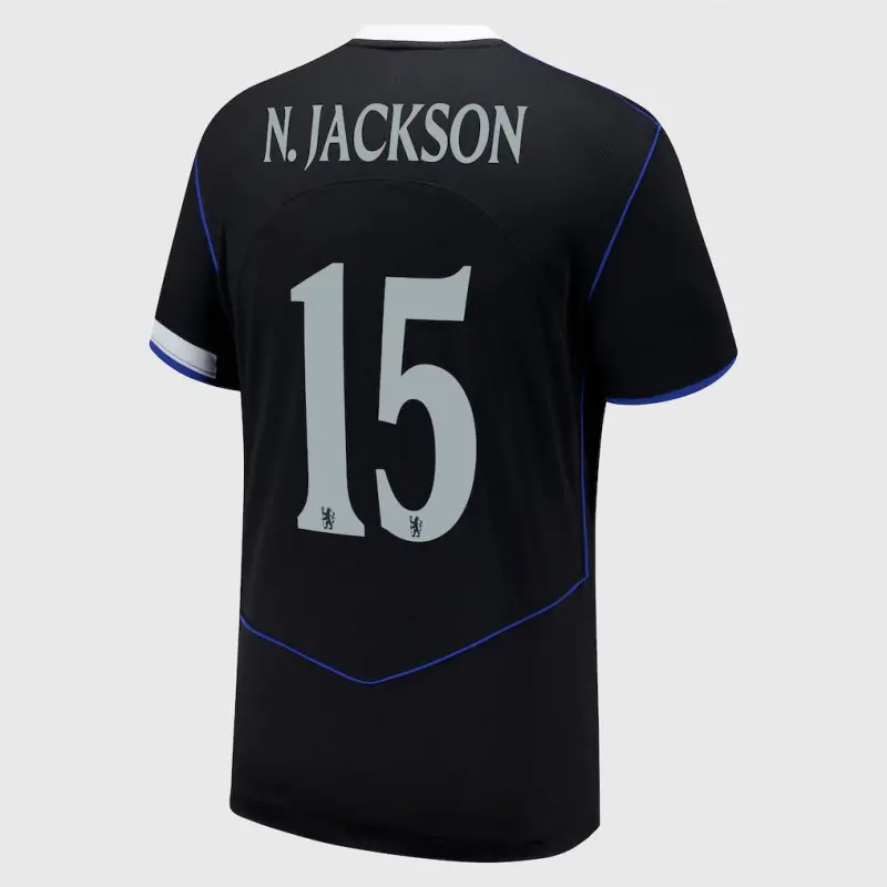 Chelsea chelsea cup nike drittes stadiontrikot 2025-26 mit n.jackson 15 aufdruck Trikot - Exklusive Chelsea Fußballbekleidung Chelsea chelsea cup nike drittes stadiontrikot 2025-26 mit n.jackson 15 aufdruck Trikot - Exklusive Chelsea Fußballbekleidung