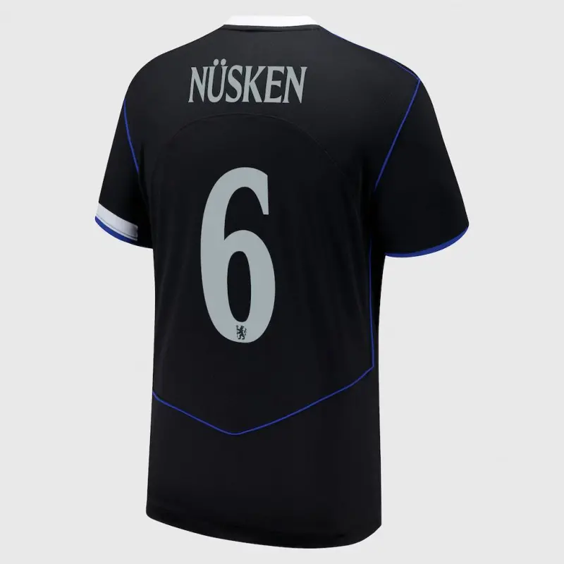 Chelsea chelsea cup nike drittes stadiontrikot 2025-26 mit nüsken 6-aufdruck Trikot - Exklusive Chelsea Fußballbekleidung Chelsea chelsea cup nike drittes stadiontrikot 2025-26 mit nüsken 6-aufdruck Trikot - Exklusive Chelsea Fußballbekleidung