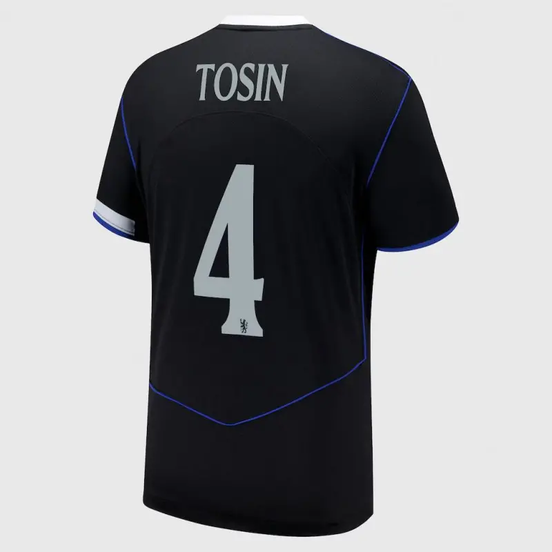 Chelsea chelsea cup nike drittes stadiontrikot 2025-26 mit tosin 4-aufdruck Trikot - Exklusive Chelsea Fußballbekleidung Chelsea chelsea cup nike drittes stadiontrikot 2025-26 mit tosin 4-aufdruck Trikot - Exklusive Chelsea Fußballbekleidung
