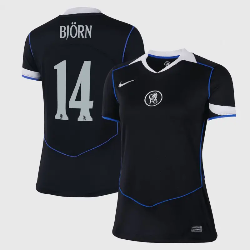 Chelsea chelsea cup nike drittes stadiontrikot 2025-26 – damen mit björn 14-aufdruck Trikot - Exklusive Chelsea Fußballbekleidung