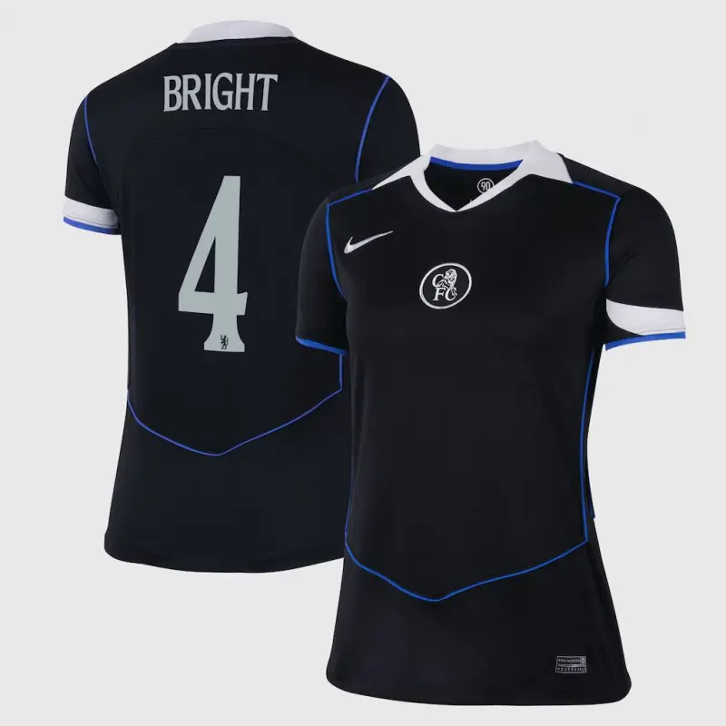 Chelsea chelsea cup nike drittes stadiontrikot 2025-26 – damen mit bright 4-aufdruck Trikot - Exklusive Chelsea Fußballbekleidung