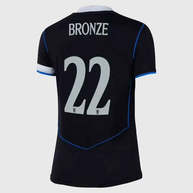 Chelsea chelsea cup nike drittes stadiontrikot 2025-26 – damen mit bronze 22-aufdruck Trikot - Exklusive Chelsea Fußballbekleidung Chelsea chelsea cup nike drittes stadiontrikot 2025-26 – damen mit bronze 22-aufdruck Trikot - Exklusive Chelsea Fußballbekleidung