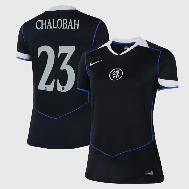 Chelsea chelsea cup nike drittes stadiontrikot 2025-26 – damen mit chalobah 23-aufdruck Trikot - Exklusive Chelsea Fußballbekleidung