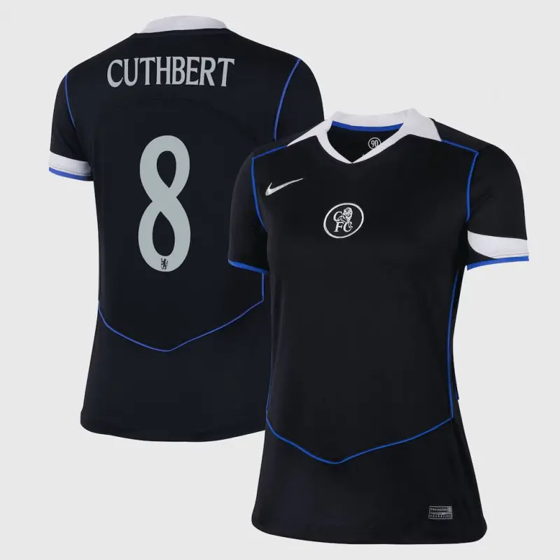 Chelsea chelsea cup nike drittes stadiontrikot 2025-26 – damen mit cuthbert 8-aufdruck Trikot - Exklusive Chelsea Fußballbekleidung