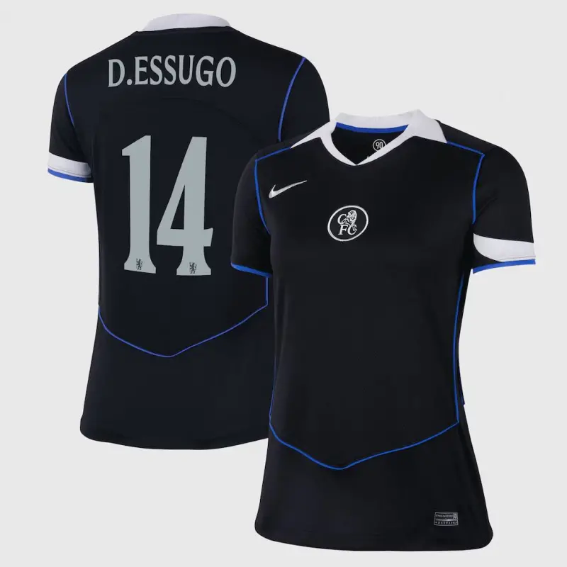 Chelsea chelsea cup nike drittes stadiontrikot 2025-26 – damen mit d.essugo 14-aufdruck Trikot - Exklusive Chelsea Fußballbekleidung
