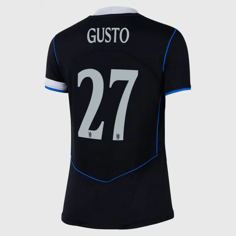 Chelsea chelsea cup nike drittes stadiontrikot 2025-26 – damen mit gusto 27-aufdruck Trikot - Exklusive Chelsea Fußballbekleidung Chelsea chelsea cup nike drittes stadiontrikot 2025-26 – damen mit gusto 27-aufdruck Trikot - Exklusive Chelsea Fußballbekleidung