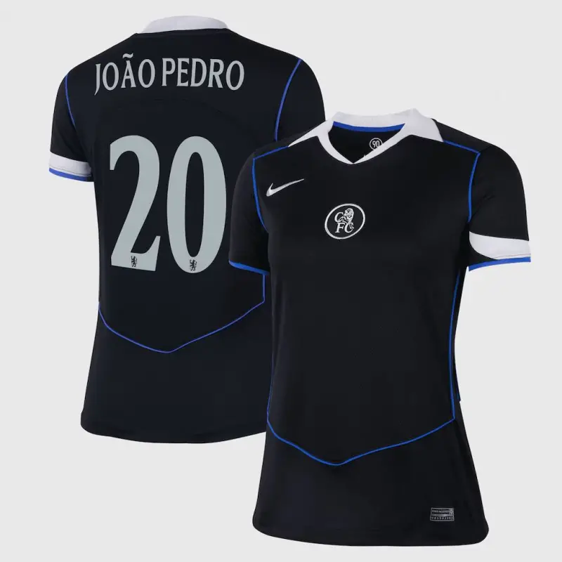 Chelsea chelsea cup nike drittes stadiontrikot 2025-26 – damen mit joão pedro 20-aufdruck Trikot - Exklusive Chelsea Fußballbekleidung