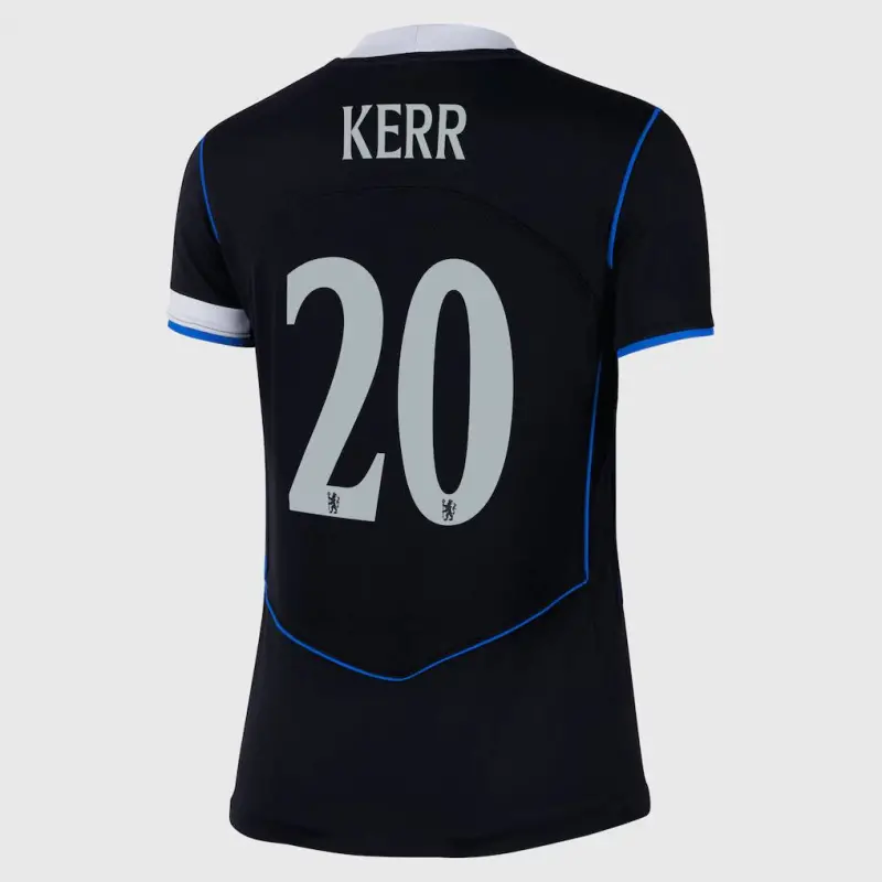 Chelsea chelsea cup nike drittes stadiontrikot 2025-26 – damen mit kerr 20-aufdruck Trikot - Exklusive Chelsea Fußballbekleidung Chelsea chelsea cup nike drittes stadiontrikot 2025-26 – damen mit kerr 20-aufdruck Trikot - Exklusive Chelsea Fußballbekleidung