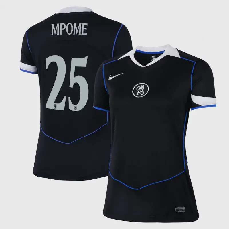 Chelsea chelsea cup nike drittes stadiontrikot 2025-26 – damen mit mpome 25-aufdruck Trikot - Exklusive Chelsea Fußballbekleidung