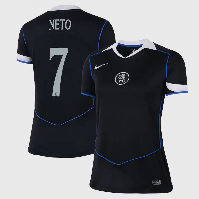 Chelsea chelsea cup nike drittes stadiontrikot 2025-26 – damen mit neto 7-aufdruck Trikot - Exklusive Chelsea Fußballbekleidung