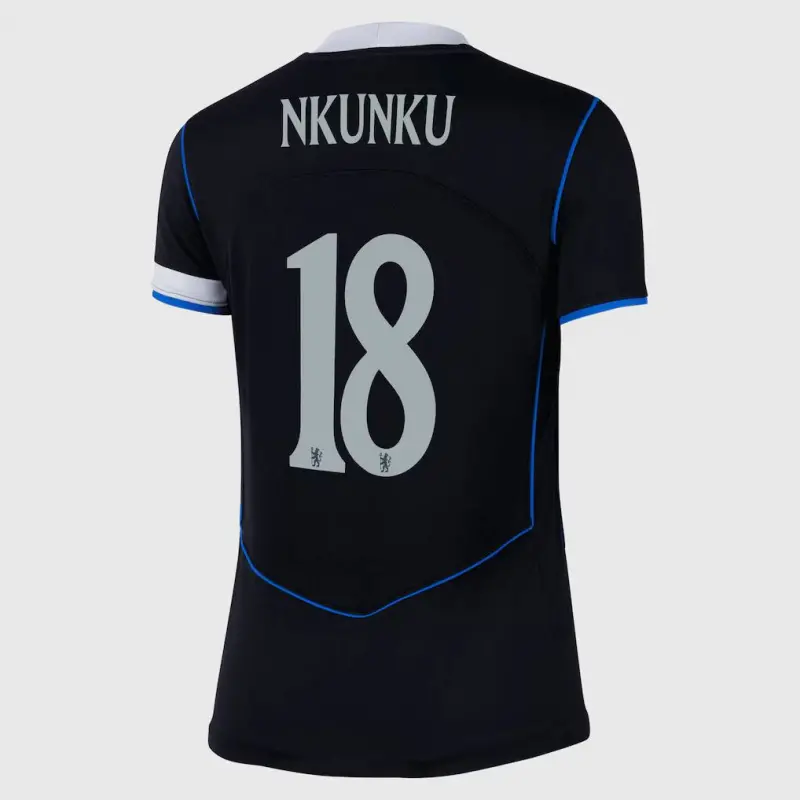 Chelsea chelsea cup nike drittes stadiontrikot 2025-26 – damen mit nkunku 18-aufdruck Trikot - Exklusive Chelsea Fußballbekleidung Chelsea chelsea cup nike drittes stadiontrikot 2025-26 – damen mit nkunku 18-aufdruck Trikot - Exklusive Chelsea Fußballbekleidung