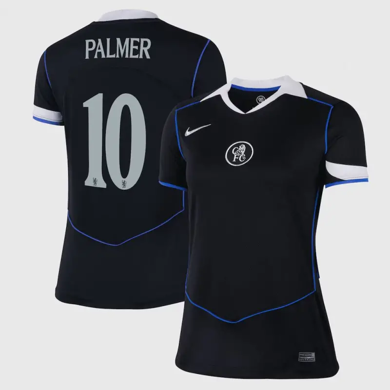 Chelsea chelsea cup nike drittes stadiontrikot 2025-26 – damen mit palmer 10-aufdruck Trikot - Exklusive Chelsea Fußballbekleidung