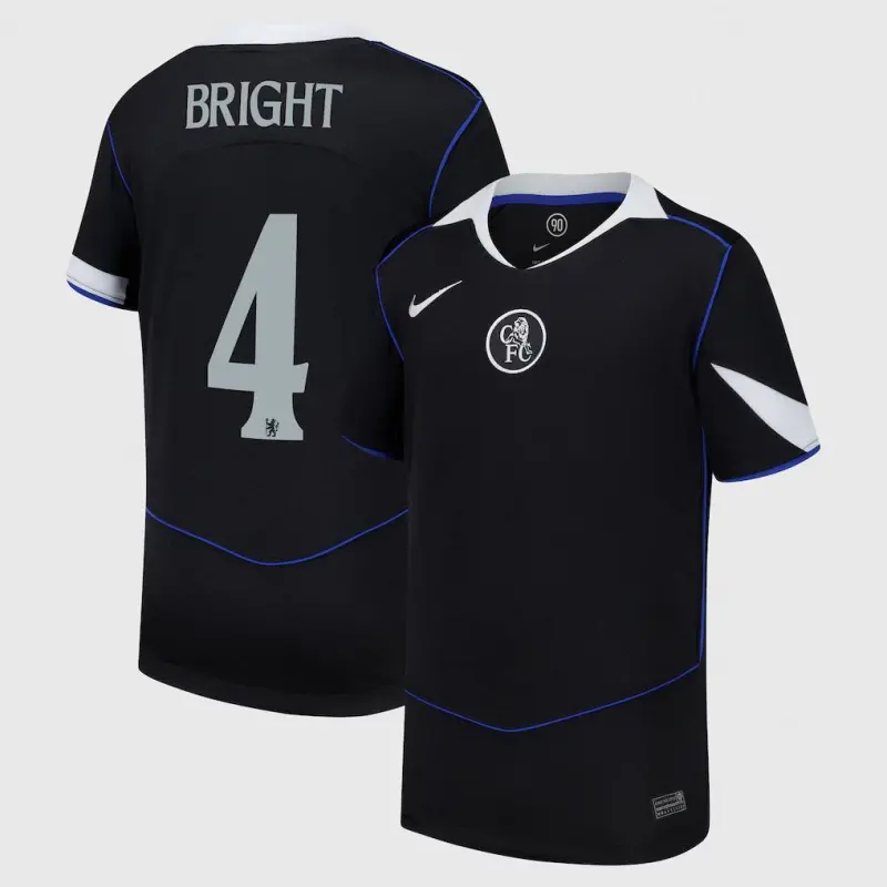 Chelsea chelsea cup nike drittes stadiontrikot 2025-26 – jugendliche mit bright 4-aufdruck Trikot - Exklusive Chelsea Fußballbekleidung