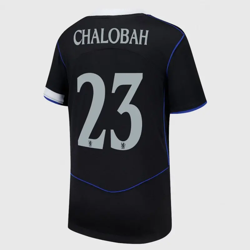 Chelsea chelsea cup nike drittes stadiontrikot 2025-26 – jugendliche mit chalobah 23-aufdruck Trikot - Exklusive Chelsea Fußballbekleidung Chelsea chelsea cup nike drittes stadiontrikot 2025-26 – jugendliche mit chalobah 23-aufdruck Trikot - Exklusive Chelsea Fußballbekleidung