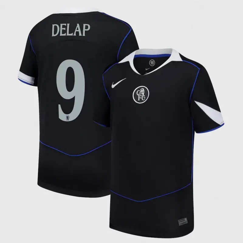Chelsea chelsea cup nike drittes stadiontrikot 2025-26 – jugendliche mit delap 9-aufdruck Trikot - Exklusive Chelsea Fußballbekleidung