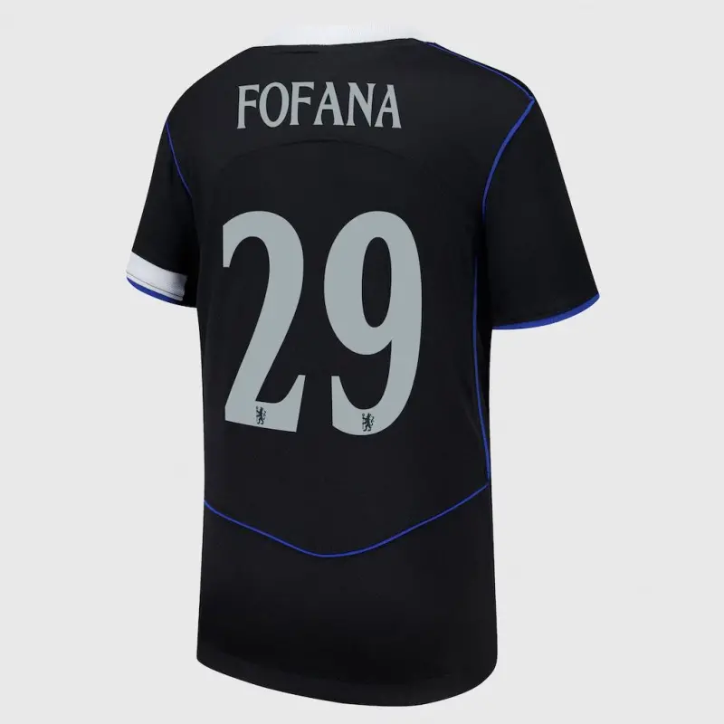 Chelsea chelsea cup nike drittes stadiontrikot 2025-26 – jugendliche mit fofana 29-aufdruck Trikot - Exklusive Chelsea Fußballbekleidung Chelsea chelsea cup nike drittes stadiontrikot 2025-26 – jugendliche mit fofana 29-aufdruck Trikot - Exklusive Chelsea Fußballbekleidung