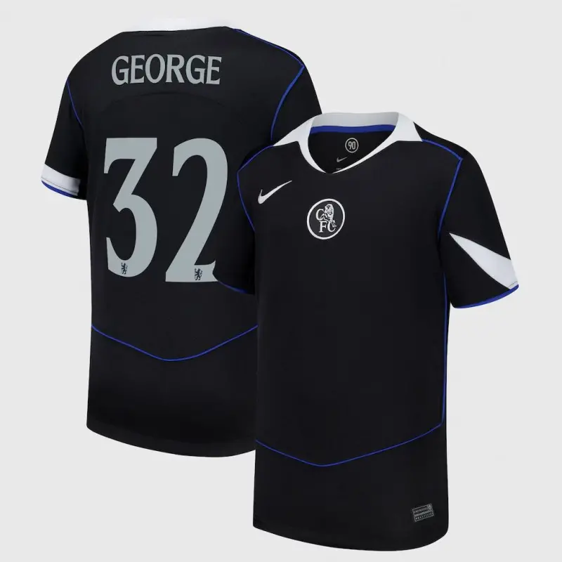 Chelsea chelsea cup nike drittes stadiontrikot 2025-26 – jugendliche mit george 32-aufdruck Trikot - Exklusive Chelsea Fußballbekleidung