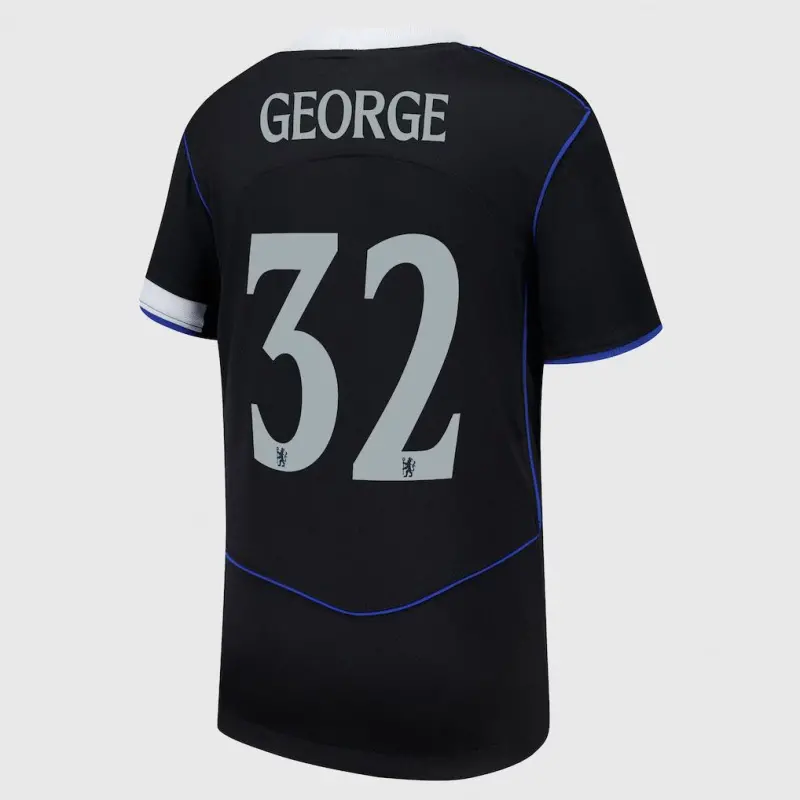 Chelsea chelsea cup nike drittes stadiontrikot 2025-26 – jugendliche mit george 32-aufdruck Trikot - Exklusive Chelsea Fußballbekleidung Chelsea chelsea cup nike drittes stadiontrikot 2025-26 – jugendliche mit george 32-aufdruck Trikot - Exklusive Chelsea Fußballbekleidung