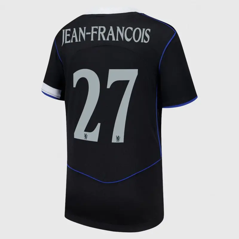 Chelsea chelsea cup nike drittes stadiontrikot 2025-26 – jugendliche mit jean-francois 27-aufdruck Trikot - Exklusive Chelsea Fußballbekleidung Chelsea chelsea cup nike drittes stadiontrikot 2025-26 – jugendliche mit jean-francois 27-aufdruck Trikot - Exklusive Chelsea Fußballbekleidung