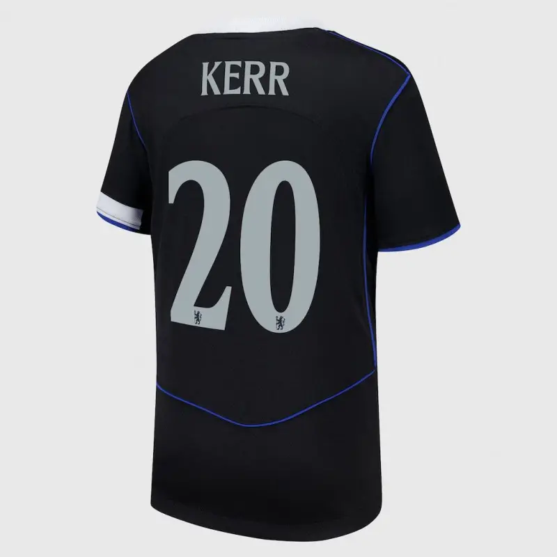 Chelsea chelsea cup nike drittes stadiontrikot 2025-26 – jugendliche mit kerr 20-aufdruck Trikot - Exklusive Chelsea Fußballbekleidung Chelsea chelsea cup nike drittes stadiontrikot 2025-26 – jugendliche mit kerr 20-aufdruck Trikot - Exklusive Chelsea Fußballbekleidung