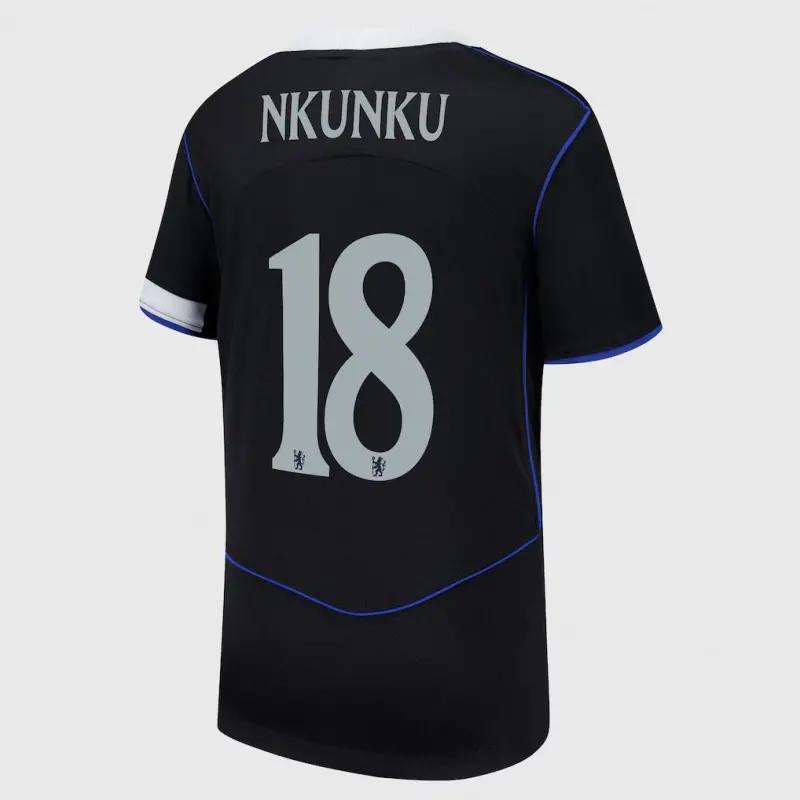 Chelsea chelsea cup nike drittes stadiontrikot 2025-26 – jugendliche mit nkunku 18-aufdruck Trikot - Exklusive Chelsea Fußballbekleidung Chelsea chelsea cup nike drittes stadiontrikot 2025-26 – jugendliche mit nkunku 18-aufdruck Trikot - Exklusive Chelsea Fußballbekleidung