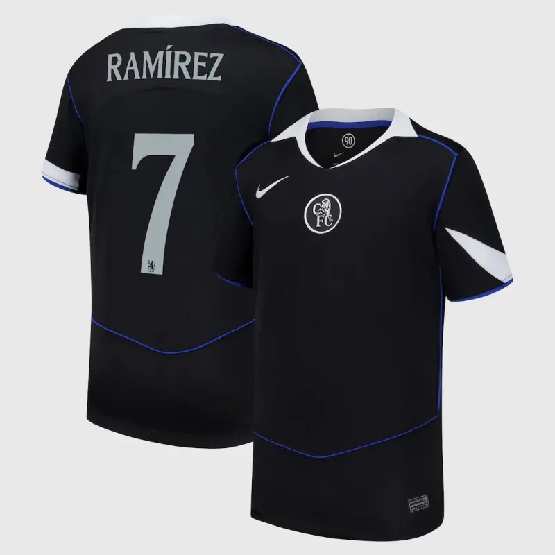 Chelsea chelsea cup nike drittes stadiontrikot 2025-26 – jugendliche mit ramírez 7-aufdruck Trikot - Exklusive Chelsea Fußballbekleidung