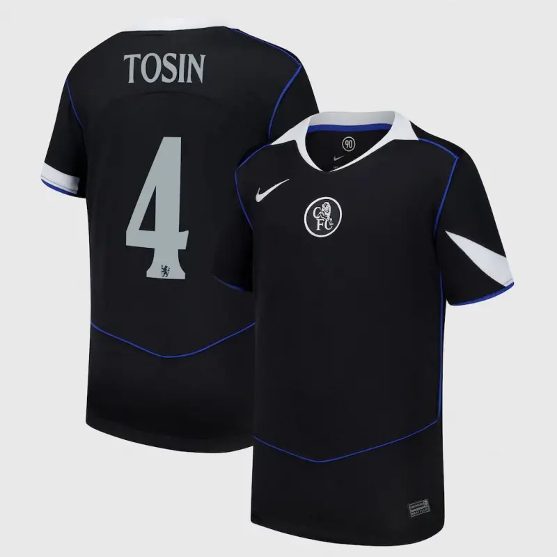 Chelsea chelsea cup nike drittes stadiontrikot 2025-26 – jugendliche mit tosin 4-aufdruck Trikot - Exklusive Chelsea Fußballbekleidung
