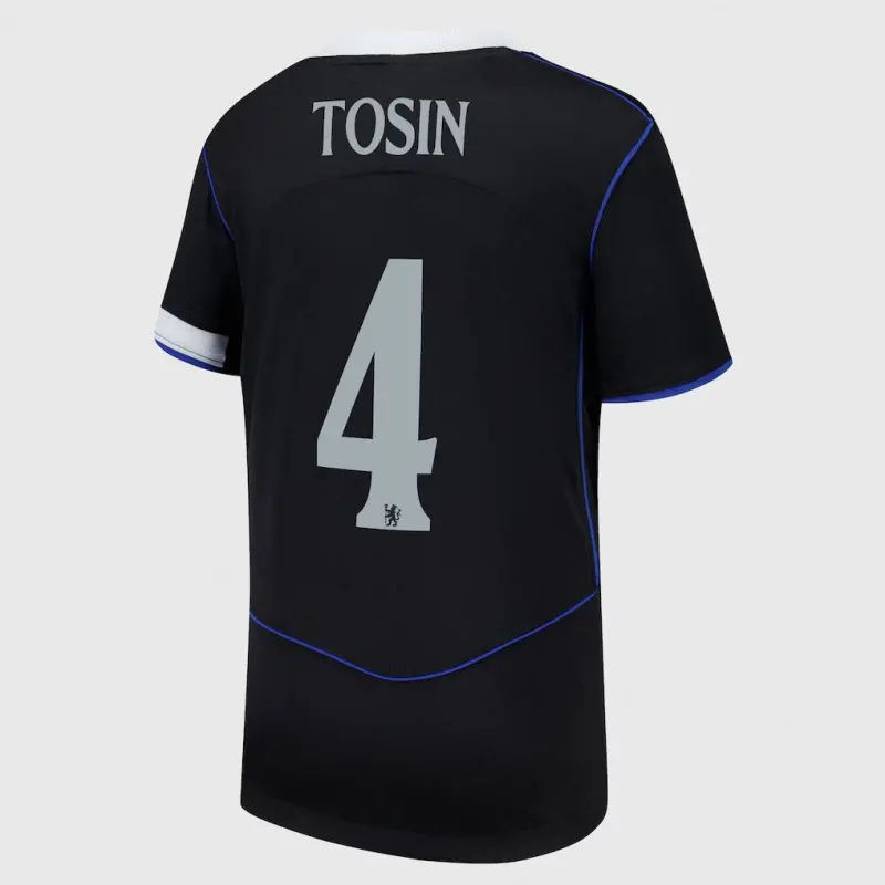 Chelsea chelsea cup nike drittes stadiontrikot 2025-26 – jugendliche mit tosin 4-aufdruck Trikot - Exklusive Chelsea Fußballbekleidung Chelsea chelsea cup nike drittes stadiontrikot 2025-26 – jugendliche mit tosin 4-aufdruck Trikot - Exklusive Chelsea Fußballbekleidung