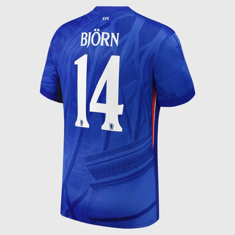 Chelsea chelsea cup nike heimstadion-trikot 2025-26 mit björn 14-aufdruck Trikot - Exklusive Chelsea Fußballbekleidung Chelsea chelsea cup nike heimstadion-trikot 2025-26 mit björn 14-aufdruck Trikot - Exklusive Chelsea Fußballbekleidung