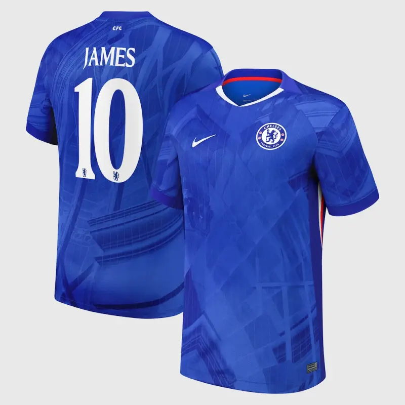 Chelsea chelsea cup nike heimstadion-trikot 2025-26 mit james 10-aufdruck Trikot - Exklusive Chelsea Fußballbekleidung