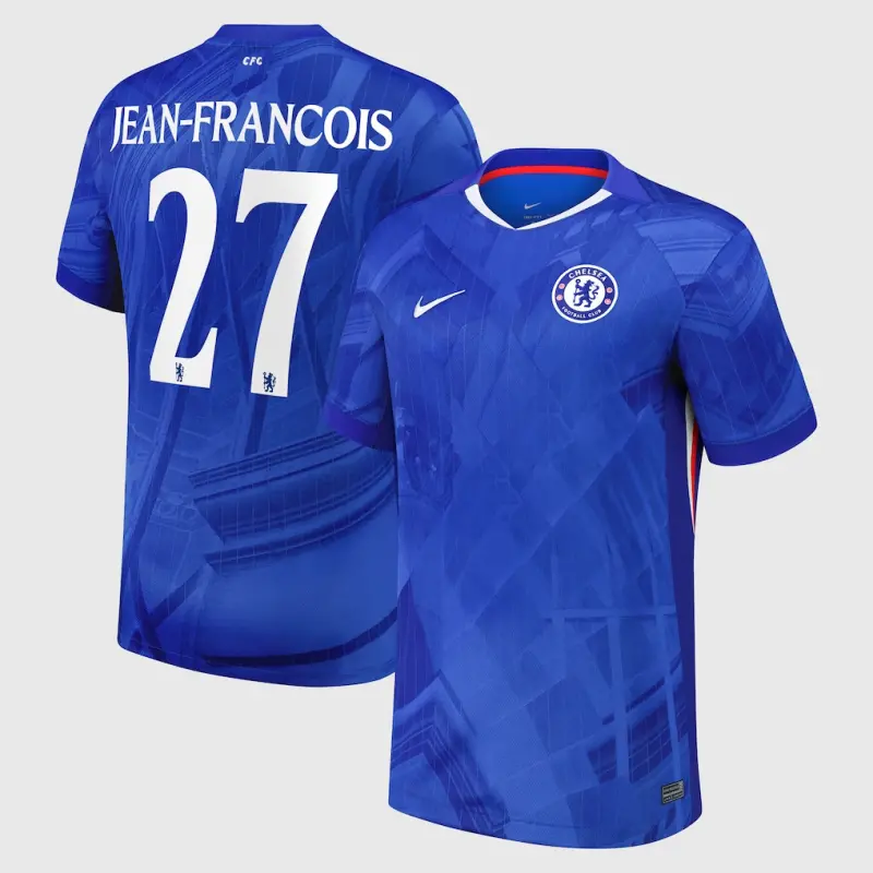 Chelsea chelsea cup nike heimstadion-trikot 2025-26 mit jean-francois 27-aufdruck Trikot - Exklusive Chelsea Fußballbekleidung