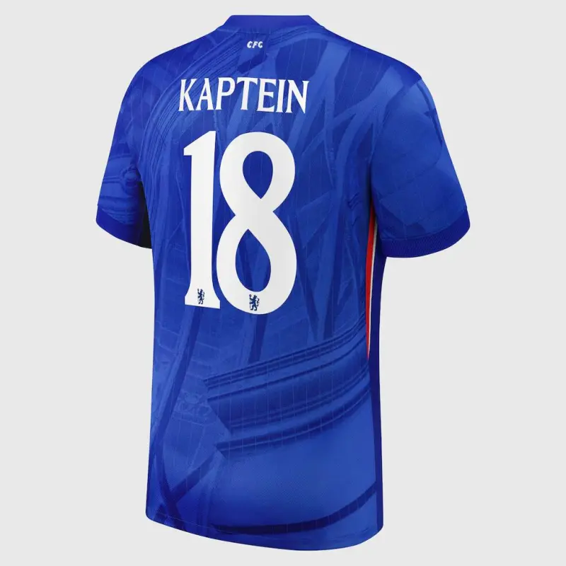 Chelsea chelsea cup nike heimstadion-trikot 2025-26 mit kaptein 18-aufdruck Trikot - Exklusive Chelsea Fußballbekleidung Chelsea chelsea cup nike heimstadion-trikot 2025-26 mit kaptein 18-aufdruck Trikot - Exklusive Chelsea Fußballbekleidung