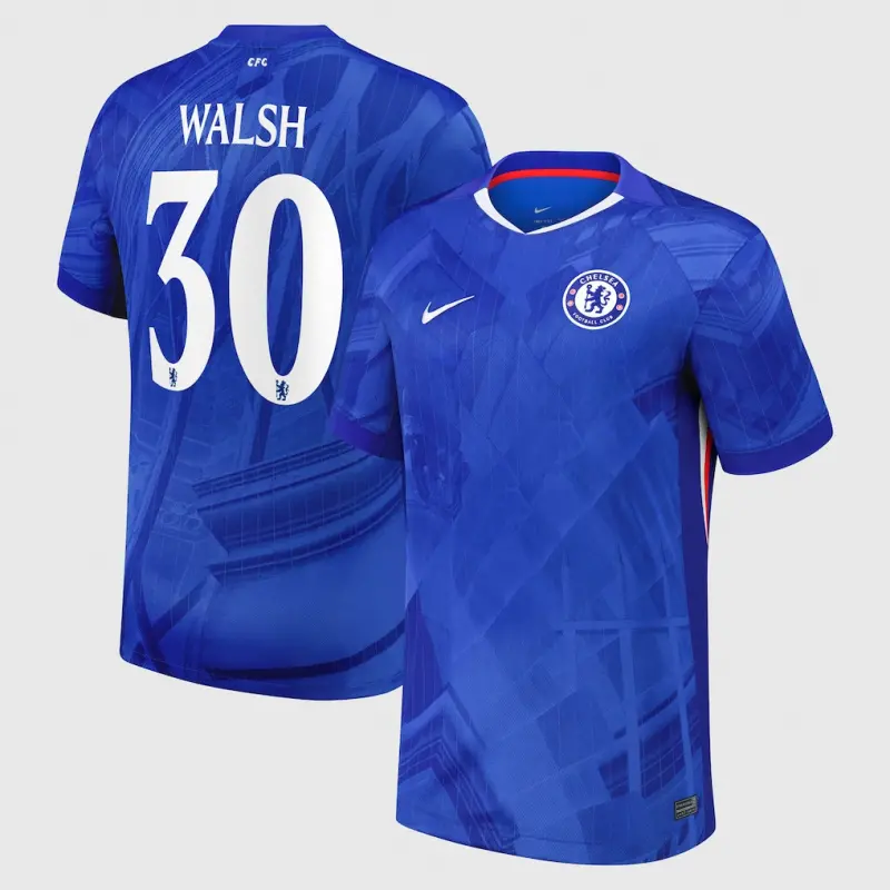Chelsea chelsea cup nike heimstadion-trikot 2025-26 mit walsh 30-aufdruck Trikot - Exklusive Chelsea Fußballbekleidung