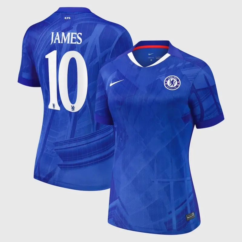 Chelsea chelsea cup nike heimstadion-trikot 2025-26 – damen mit james 10-aufdruck Trikot - Exklusive Chelsea Fußballbekleidung
