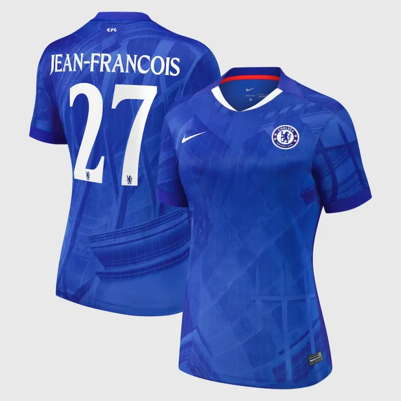 Chelsea chelsea cup nike heimstadion-trikot 2025-26 – damen mit jean-francois 27-aufdruck Trikot - Exklusive Chelsea Fußballbekleidung