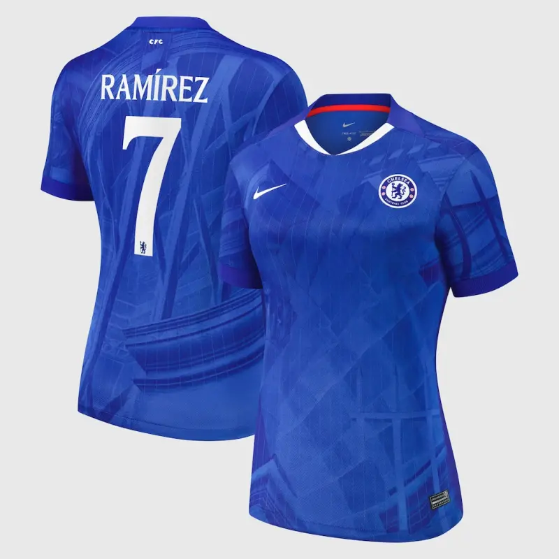 Chelsea chelsea cup nike heimstadion-trikot 2025-26 – damen mit ramírez 7-aufdruck Trikot - Exklusive Chelsea Fußballbekleidung