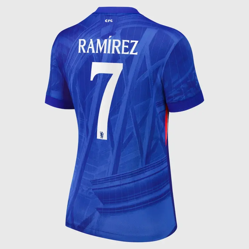 Chelsea chelsea cup nike heimstadion-trikot 2025-26 – damen mit ramírez 7-aufdruck Trikot - Exklusive Chelsea Fußballbekleidung Chelsea chelsea cup nike heimstadion-trikot 2025-26 – damen mit ramírez 7-aufdruck Trikot - Exklusive Chelsea Fußballbekleidung