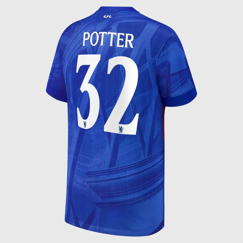 Chelsea chelsea cup nike heimstadion-trikot 2025-26 – jugendliche mit potter 32-aufdruck Trikot - Exklusive Chelsea Fußballbekleidung Chelsea chelsea cup nike heimstadion-trikot 2025-26 – jugendliche mit potter 32-aufdruck Trikot - Exklusive Chelsea Fußballbekleidung