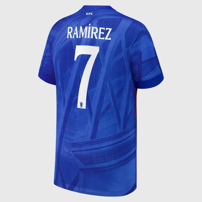 Chelsea chelsea cup nike heimstadion-trikot 2025-26 – jugendliche mit ramírez 7-aufdruck Trikot - Exklusive Chelsea Fußballbekleidung Chelsea chelsea cup nike heimstadion-trikot 2025-26 – jugendliche mit ramírez 7-aufdruck Trikot - Exklusive Chelsea Fußballbekleidung
