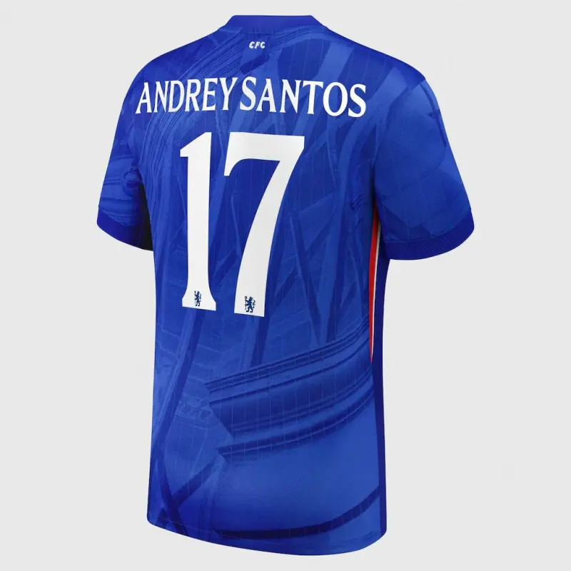 Chelsea chelsea cup nike heimstadiontrikot 2025-26 mit andrey santos 17-aufdruck Trikot - Exklusive Chelsea Fußballbekleidung Chelsea chelsea cup nike heimstadiontrikot 2025-26 mit andrey santos 17-aufdruck Trikot - Exklusive Chelsea Fußballbekleidung
