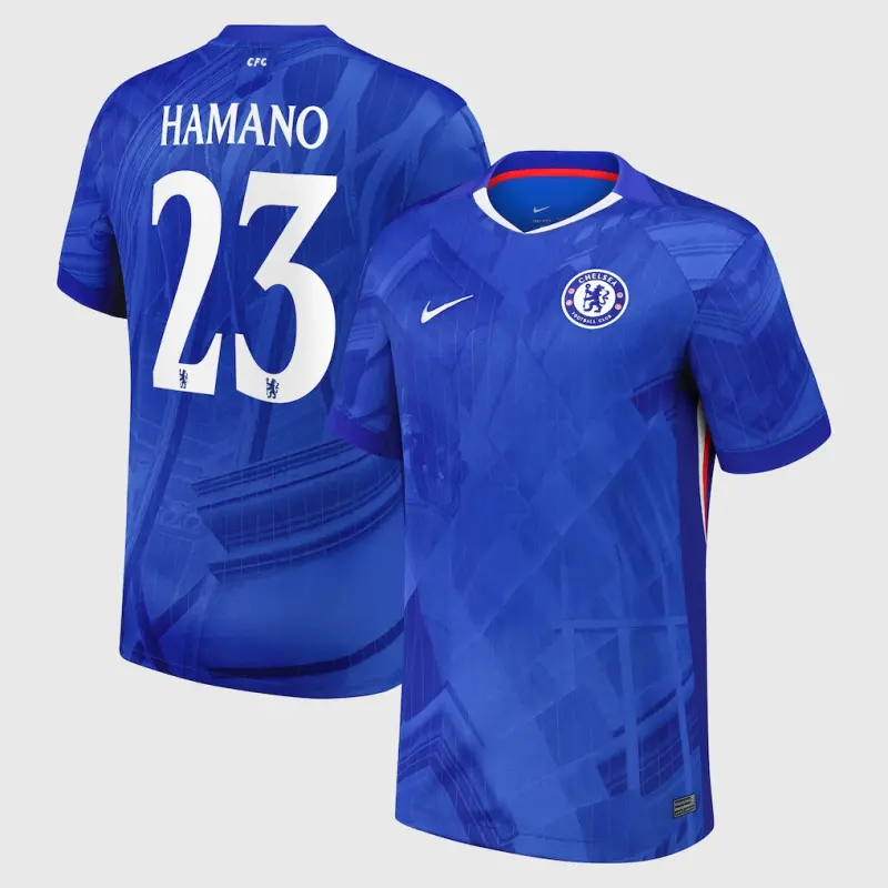 Chelsea chelsea cup nike heimstadiontrikot 2025-26 mit hamano 23-aufdruck Trikot - Exklusive Chelsea Fußballbekleidung