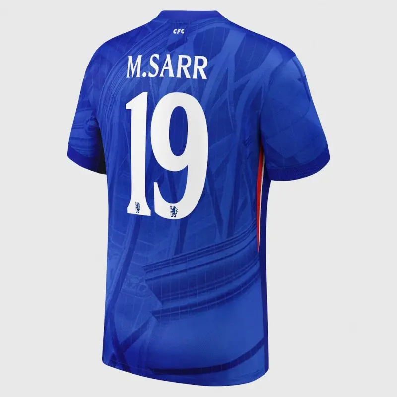 Chelsea chelsea cup nike heimstadiontrikot 2025-26 mit m.sarr 19 aufdruck Trikot - Exklusive Chelsea Fußballbekleidung Chelsea chelsea cup nike heimstadiontrikot 2025-26 mit m.sarr 19 aufdruck Trikot - Exklusive Chelsea Fußballbekleidung