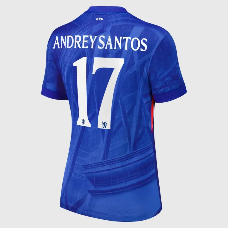 Chelsea chelsea cup nike heimstadiontrikot 2025-26 – damen mit andrey santos 17-aufdruck Trikot - Exklusive Chelsea Fußballbekleidung Chelsea chelsea cup nike heimstadiontrikot 2025-26 – damen mit andrey santos 17-aufdruck Trikot - Exklusive Chelsea Fußballbekleidung