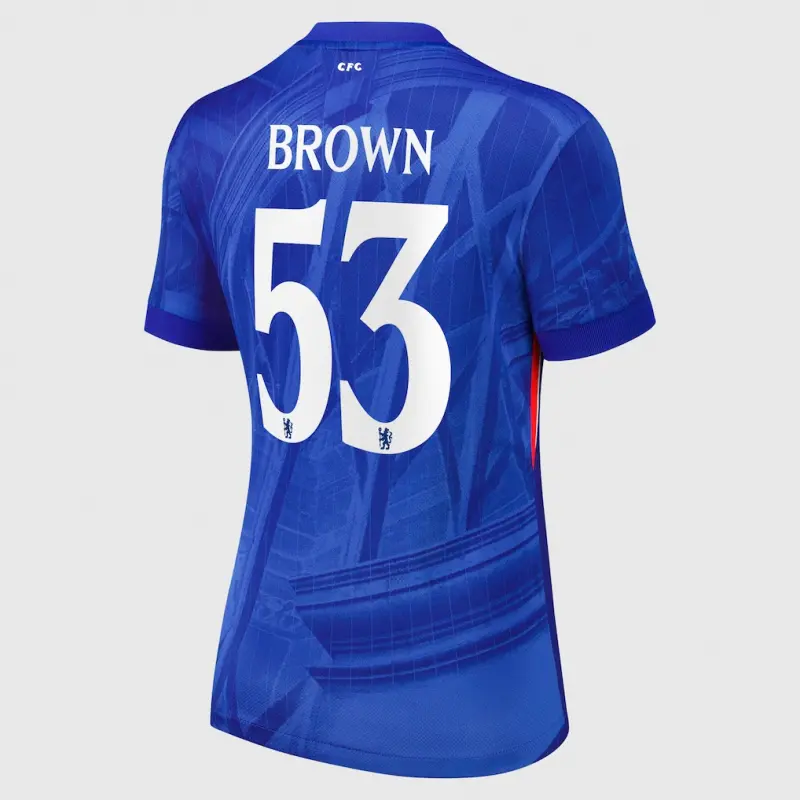 Chelsea chelsea cup nike heimstadiontrikot 2025-26 – damen mit braunem 53-aufdruck Trikot - Exklusive Chelsea Fußballbekleidung Chelsea chelsea cup nike heimstadiontrikot 2025-26 – damen mit braunem 53-aufdruck Trikot - Exklusive Chelsea Fußballbekleidung