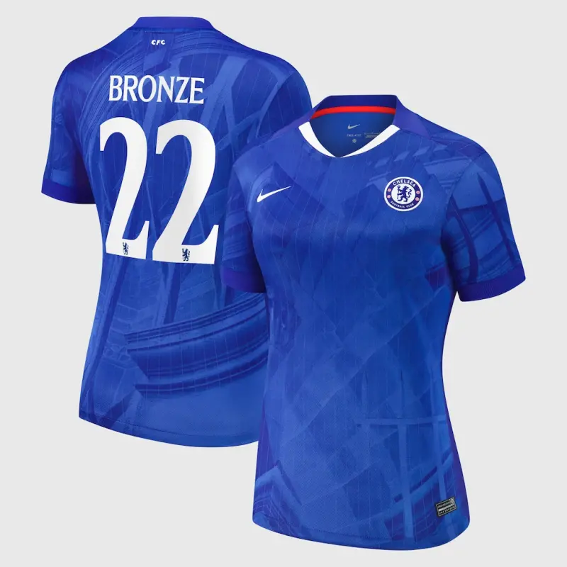 Chelsea chelsea cup nike heimstadiontrikot 2025-26 – damen mit bronze 22-aufdruck Trikot - Exklusive Chelsea Fußballbekleidung