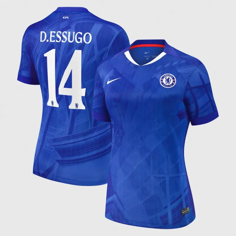 Chelsea chelsea cup nike heimstadiontrikot 2025-26 – damen mit d.essugo 14-aufdruck Trikot - Exklusive Chelsea Fußballbekleidung