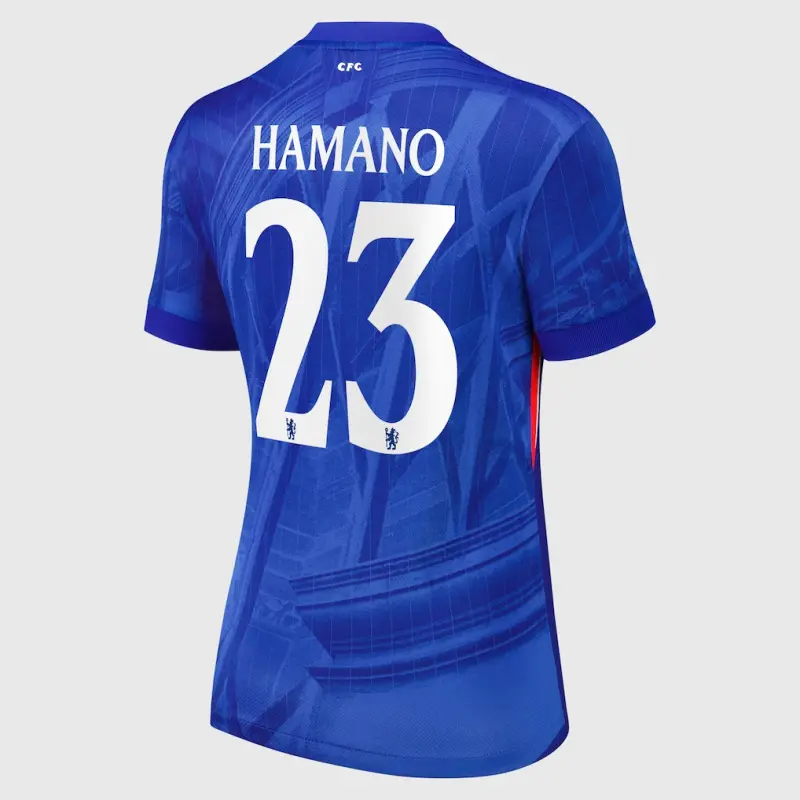 Chelsea chelsea cup nike heimstadiontrikot 2025-26 – damen mit hamano 23-aufdruck Trikot - Exklusive Chelsea Fußballbekleidung Chelsea chelsea cup nike heimstadiontrikot 2025-26 – damen mit hamano 23-aufdruck Trikot - Exklusive Chelsea Fußballbekleidung