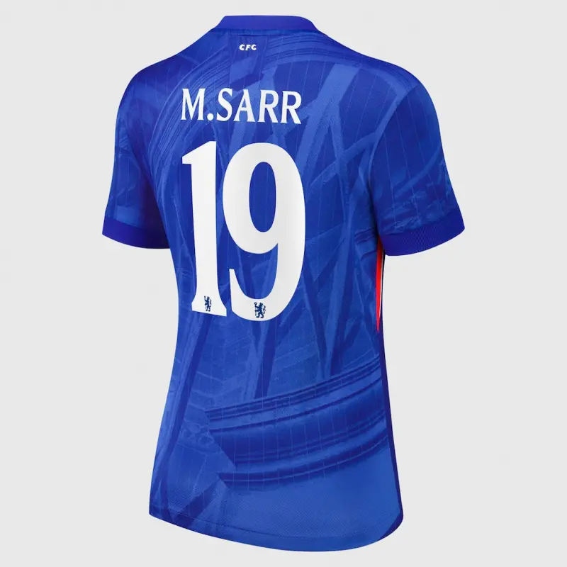Chelsea chelsea cup nike heimstadiontrikot 2025-26 – damen mit m.sarr 19-aufdruck Trikot - Exklusive Chelsea Fußballbekleidung Chelsea chelsea cup nike heimstadiontrikot 2025-26 – damen mit m.sarr 19-aufdruck Trikot - Exklusive Chelsea Fußballbekleidung