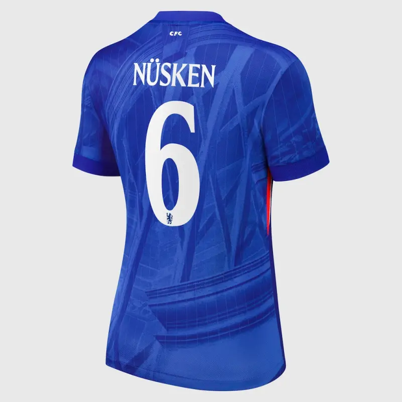 Chelsea chelsea cup nike heimstadiontrikot 2025-26 – damen mit nüsken 6-aufdruck Trikot - Exklusive Chelsea Fußballbekleidung Chelsea chelsea cup nike heimstadiontrikot 2025-26 – damen mit nüsken 6-aufdruck Trikot - Exklusive Chelsea Fußballbekleidung